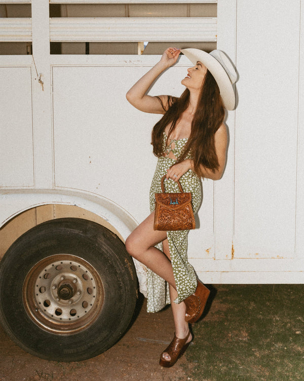 Loyal West Leon Mini Handle Purse