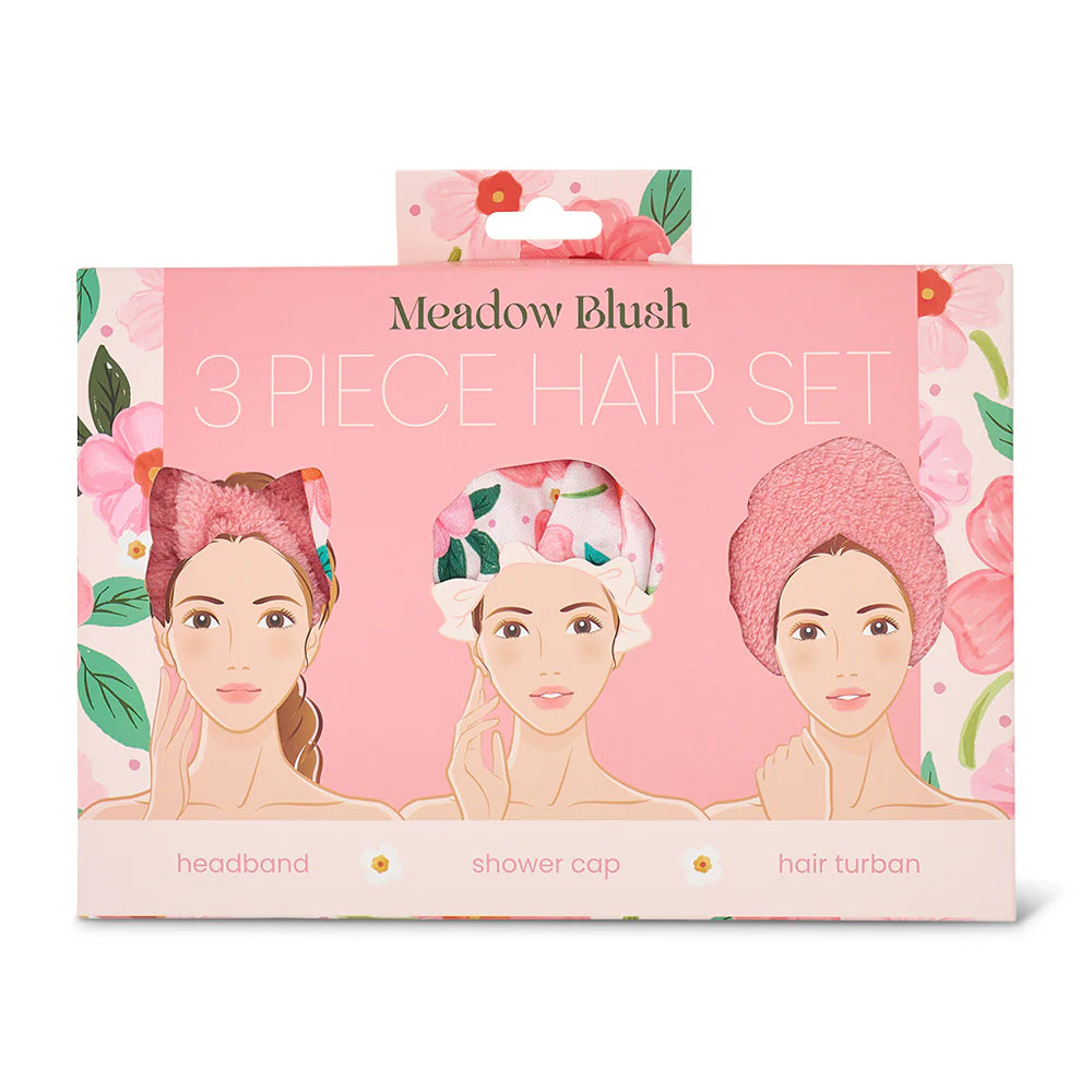 Meadow Blush Hair Set - 3pcs