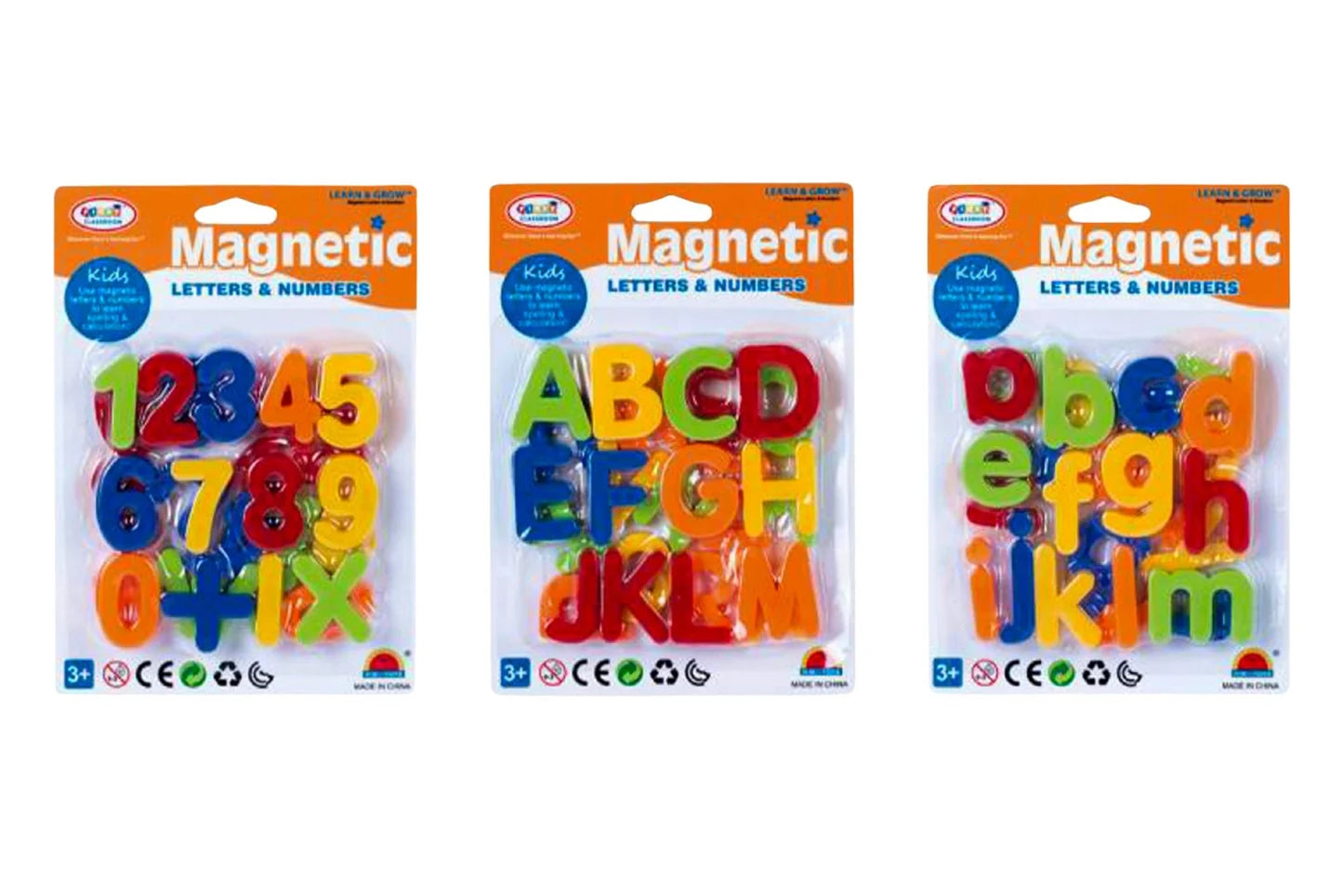 Magnets - Alphabet and Numbers Asstd
