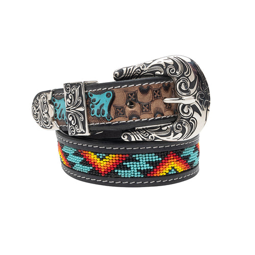 Mesa Moon Mirage Hand-tooled Women's Belt