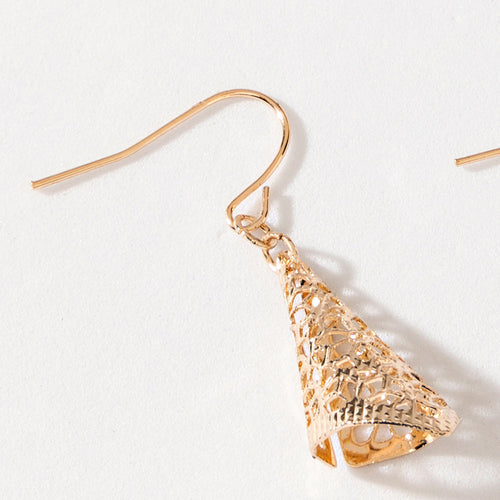 Elouise's Earrings in Desert Gold