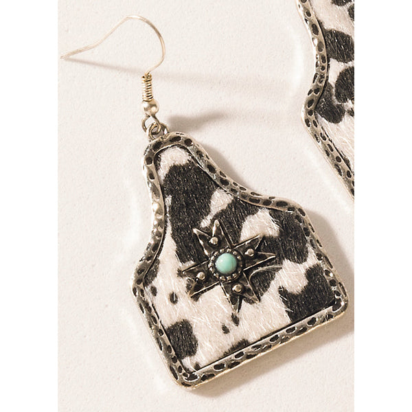 Shadowflower Earrings In Lariat Speckle