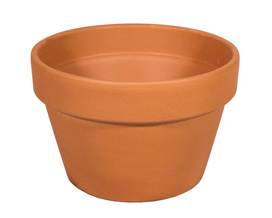 Terracotta Squat Standard 17cm x 13cm(H)