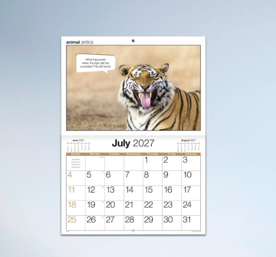 *PREORDER Animal Antics Stitched Calender