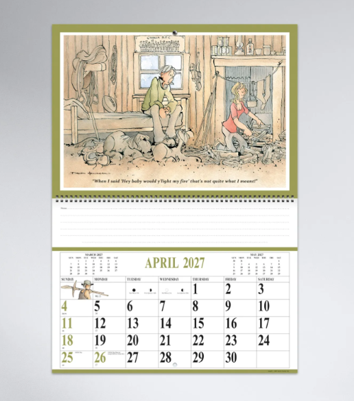 *PREORDER Jock's Country Life Calender