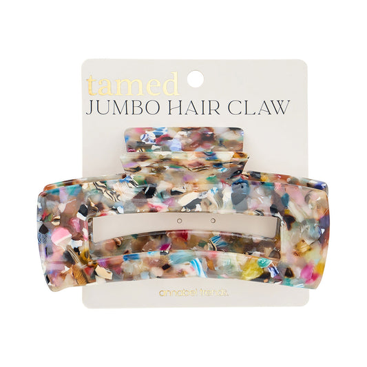TAMED JUMBO HAIR CLAW - GEMSTONE