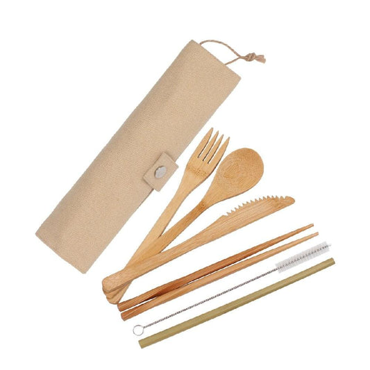 White Magic | ECO BASICS | REUSABLE BAMBOO CUTLERY SET