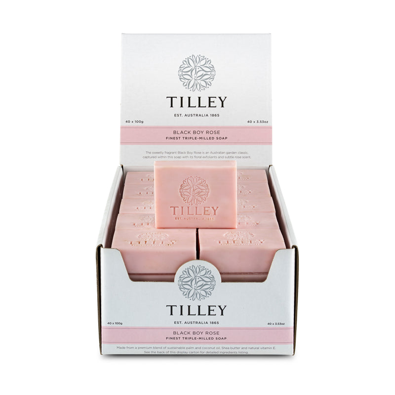 Black Boy Rose Soap 100g