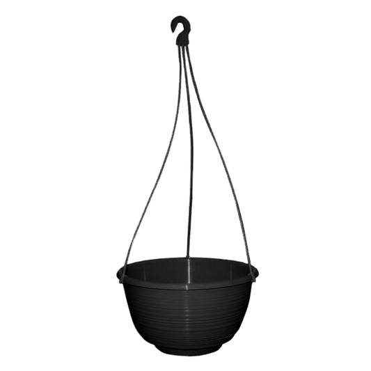 250mm Grecian Pot Saucer Hanger Full Set - Black