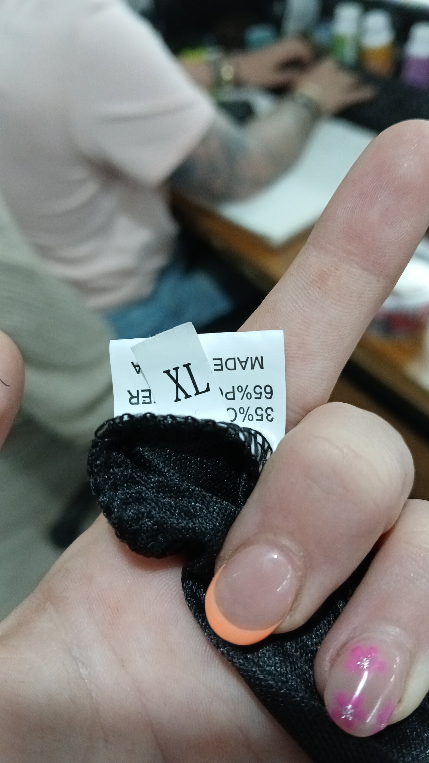 (XL) Black Dress