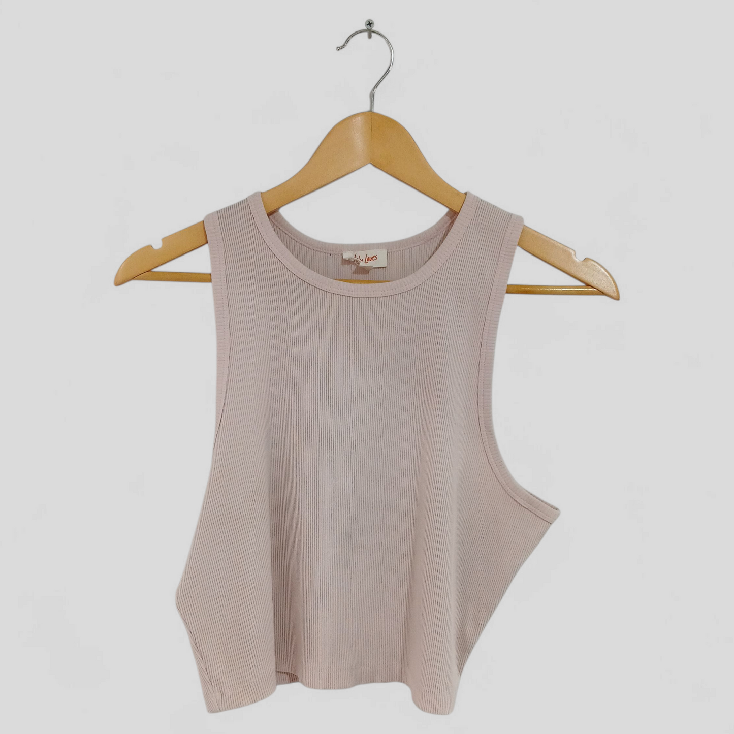(18) Lily Loves | Pink Crop Singlet
