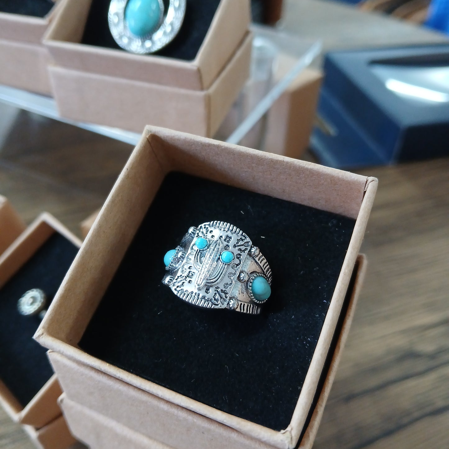 'Flowering Catcus' Ring