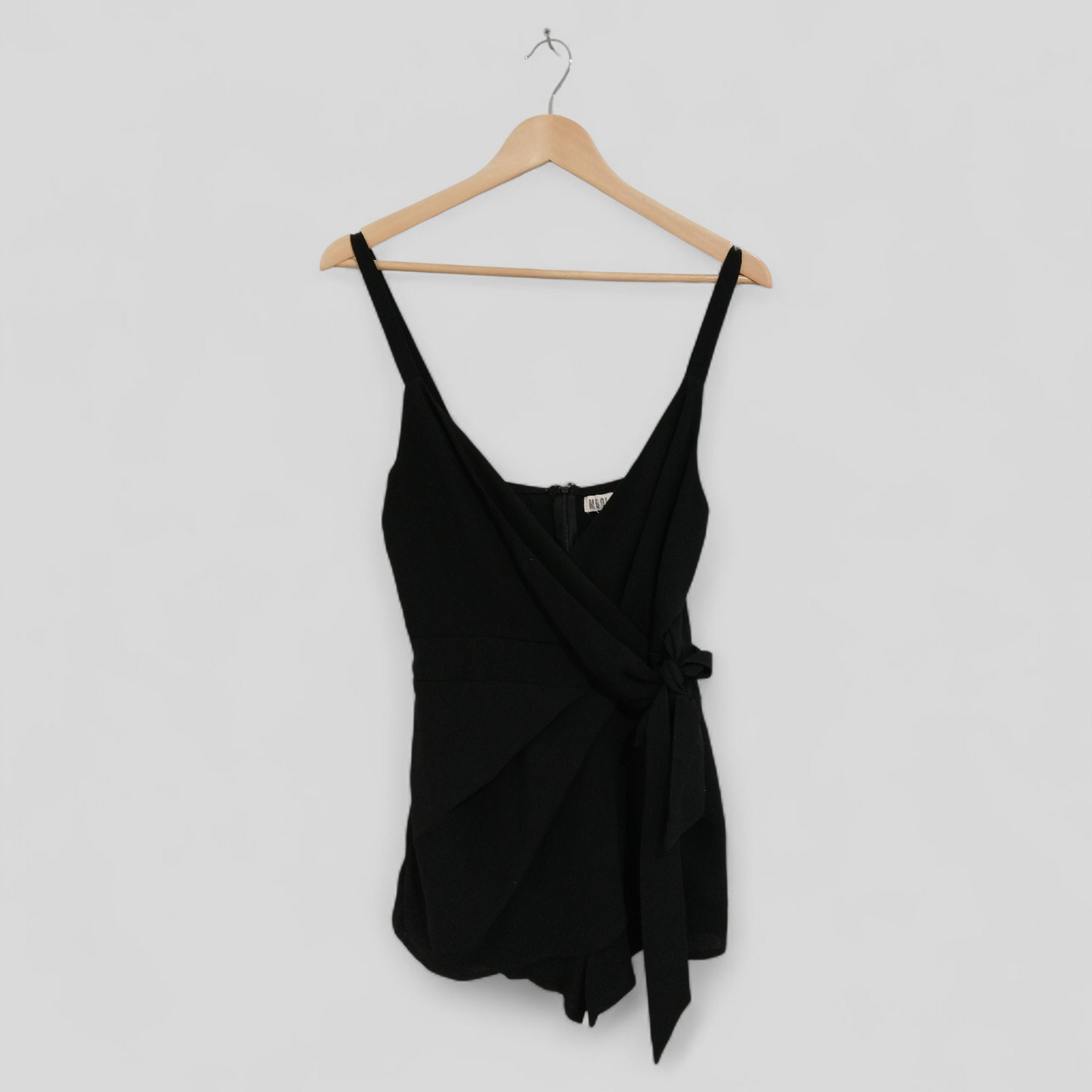 (12) Mooloola | Black Playsuit
