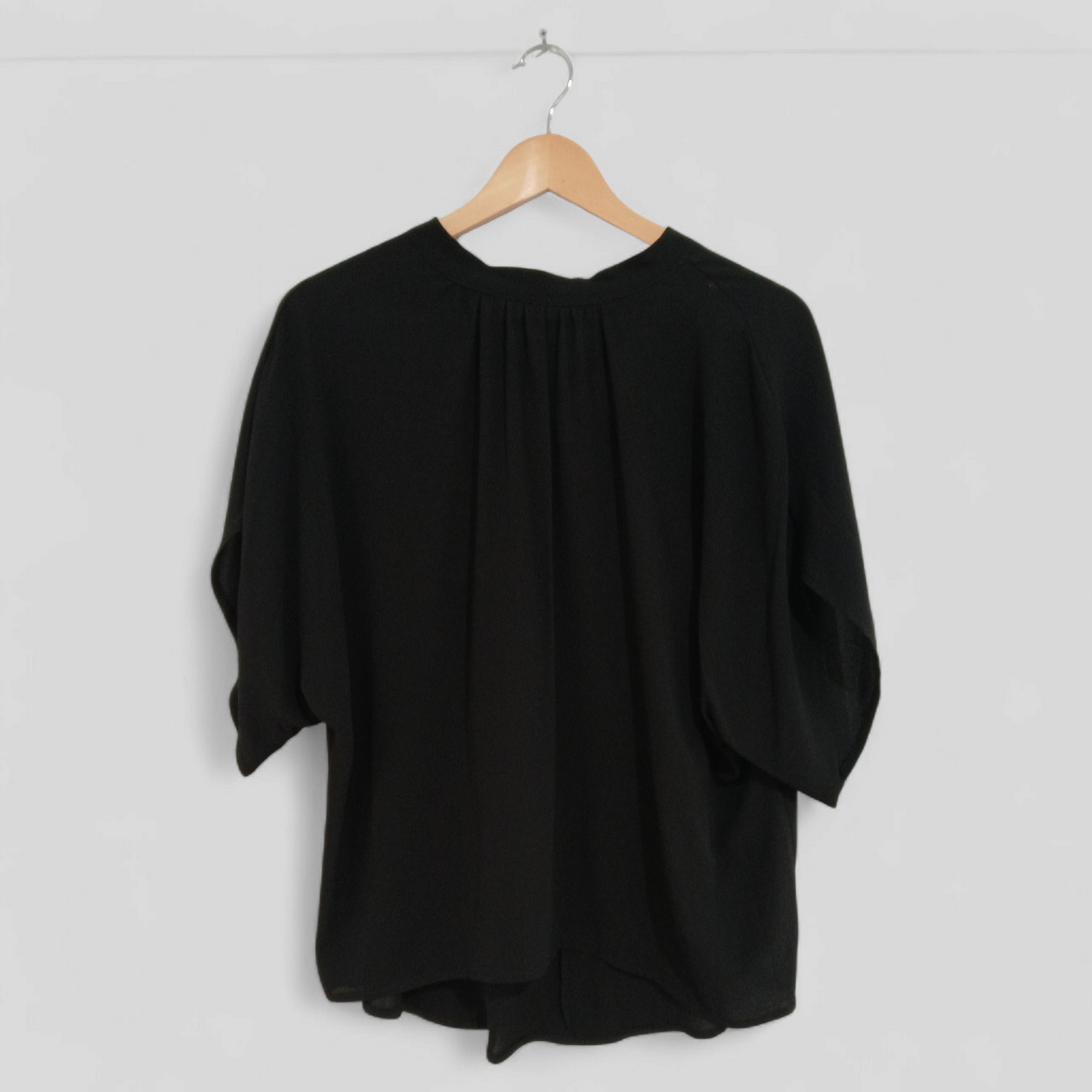 (L) Shein | Black Blouse