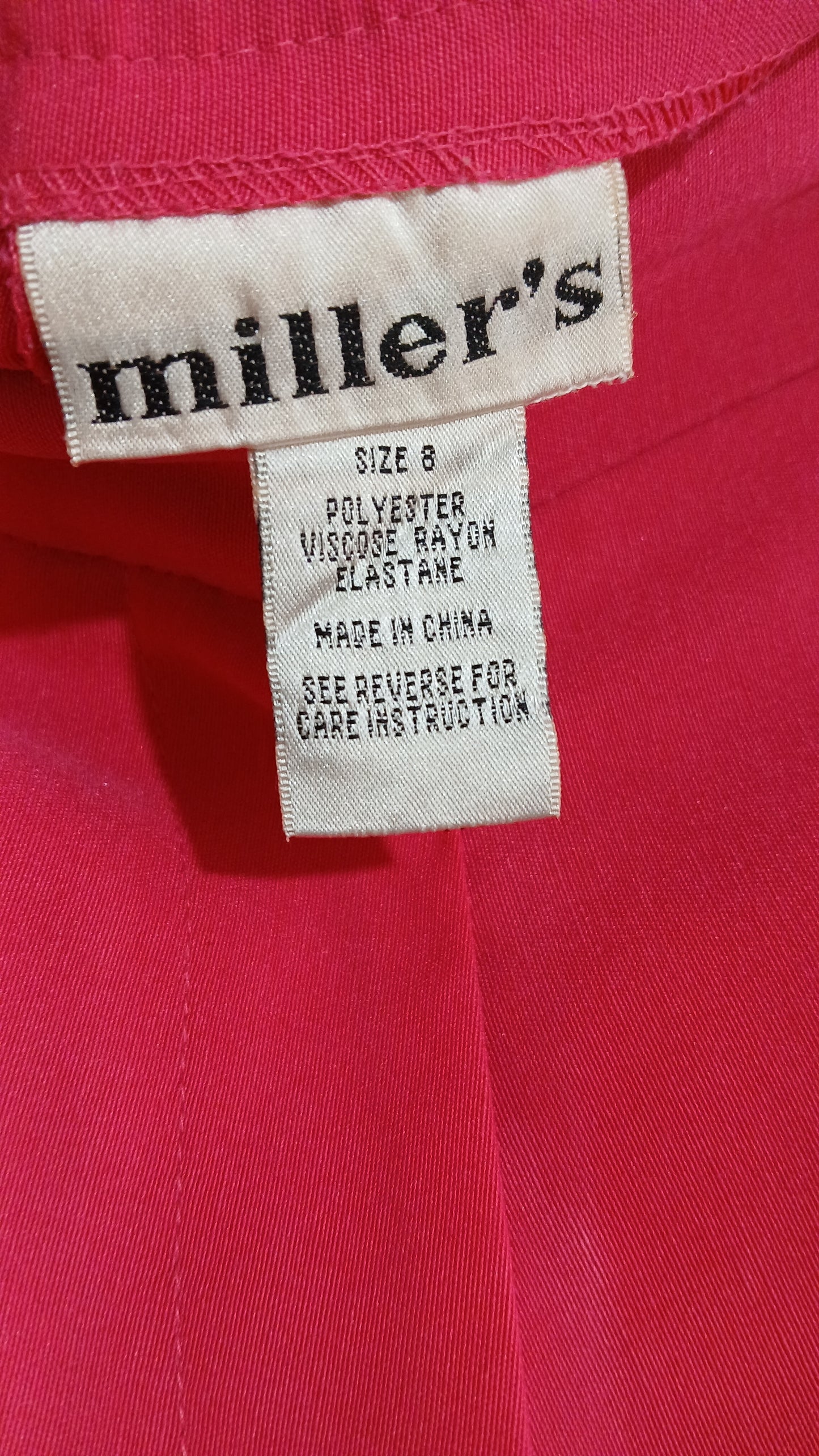 (8) Millers | Pink Capris