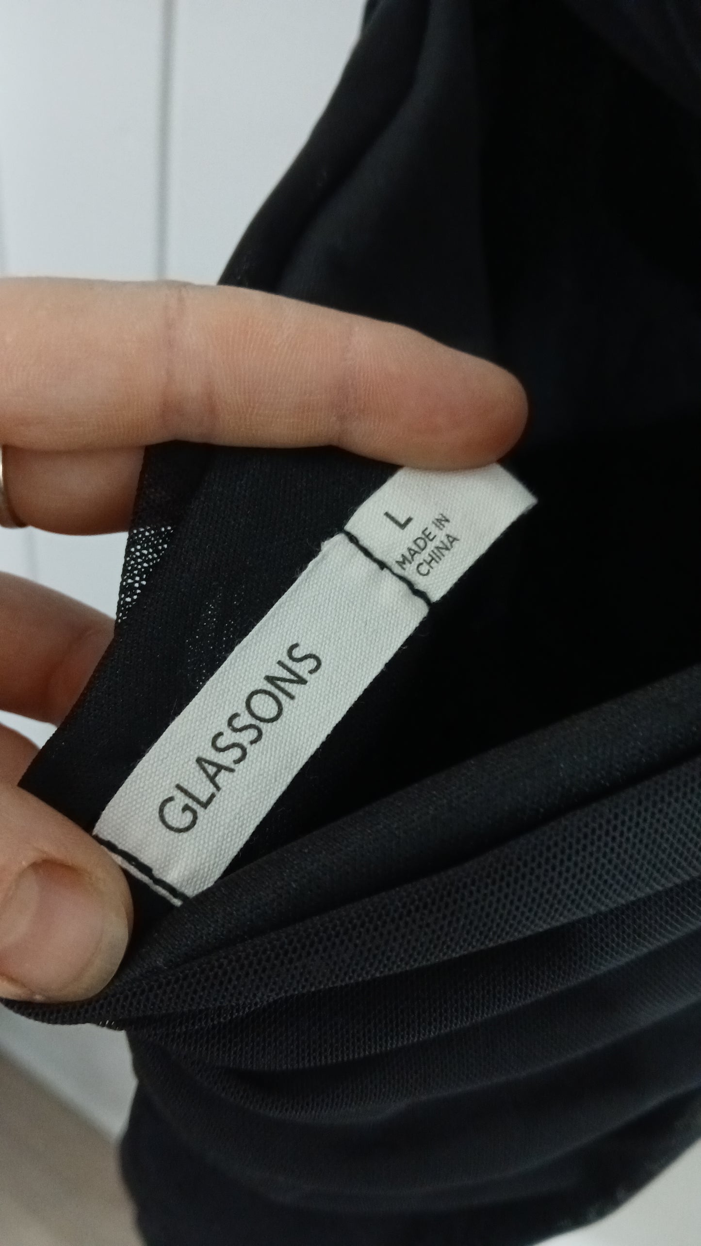 (L) Glassons | Black Dress