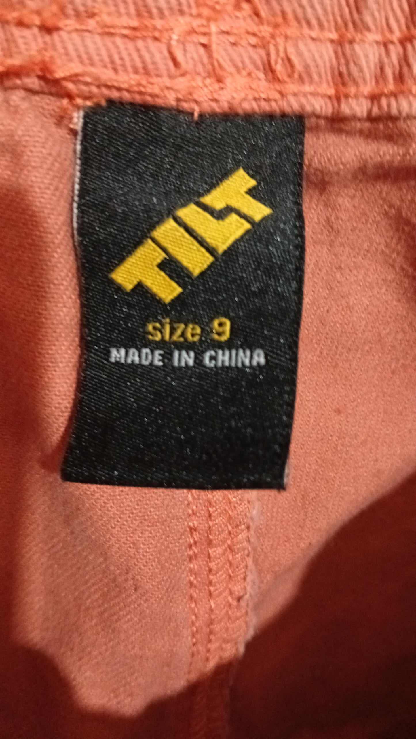 (9JNR) Tilt | Orange Shorts