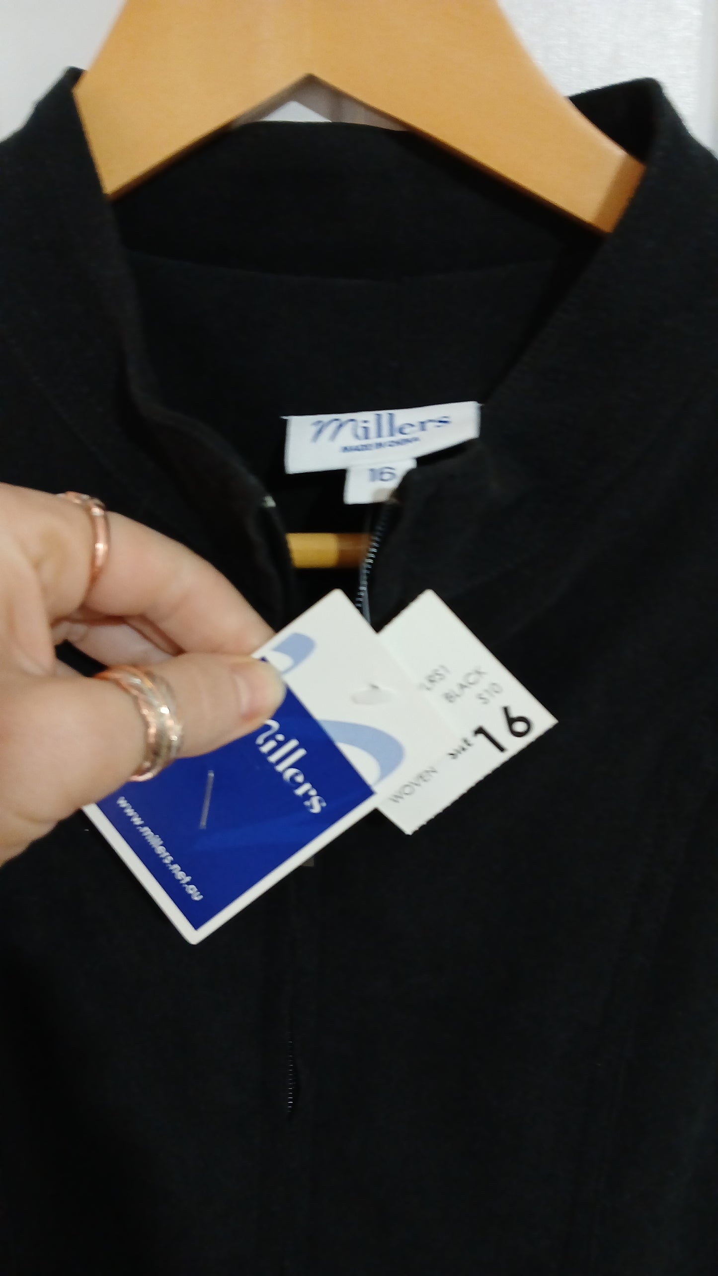 (16) Millers | Black Jacket | BNWT