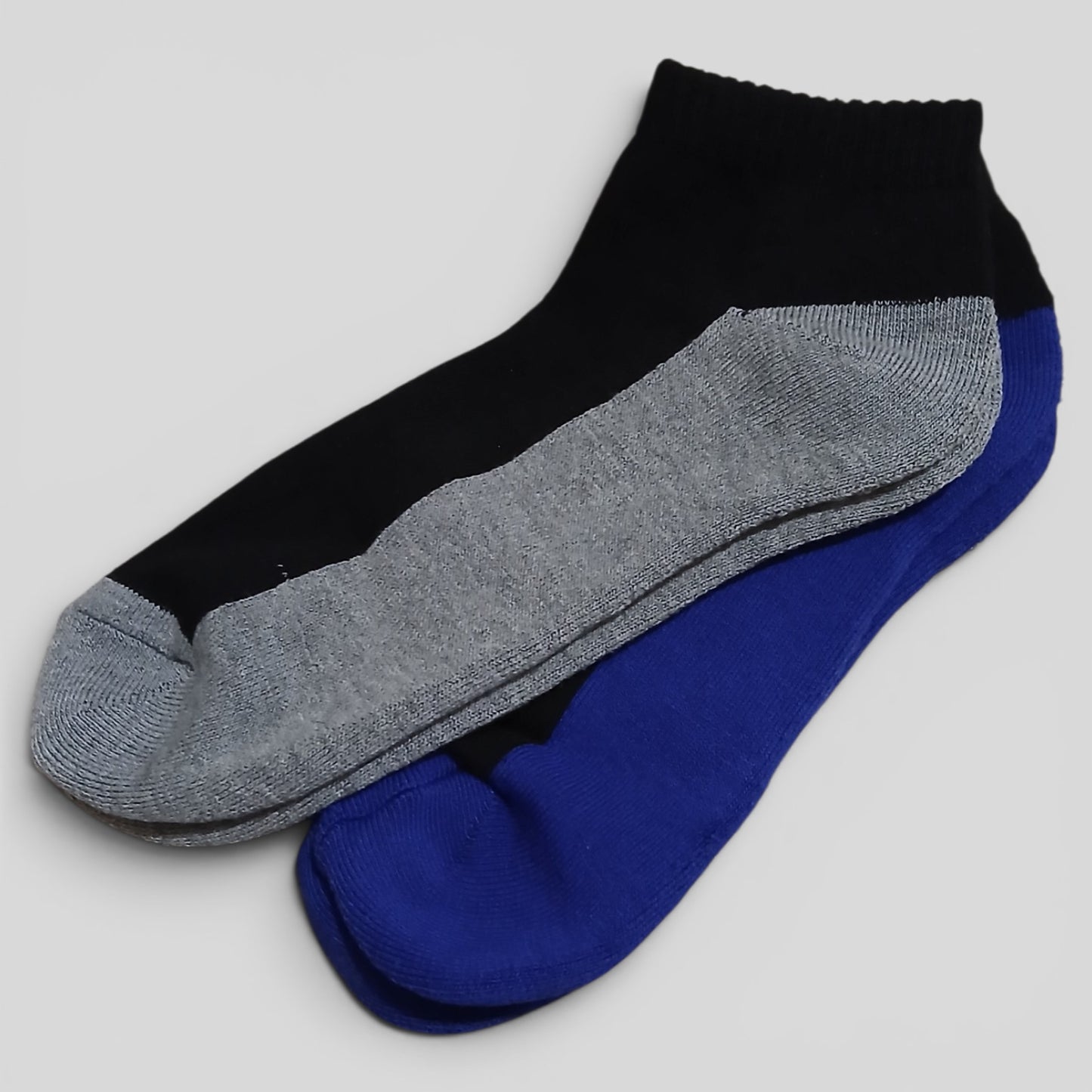 (10-12) Socks | Grey Blue (2 pack)
