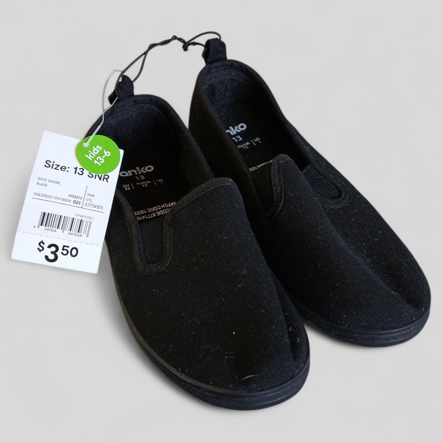 (13 SNR) BNWT | Anko | Black Shoes