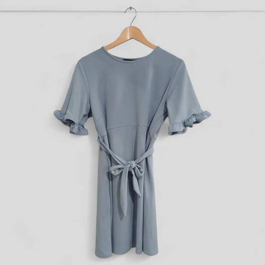 (14) Boohoo | Blue Dress