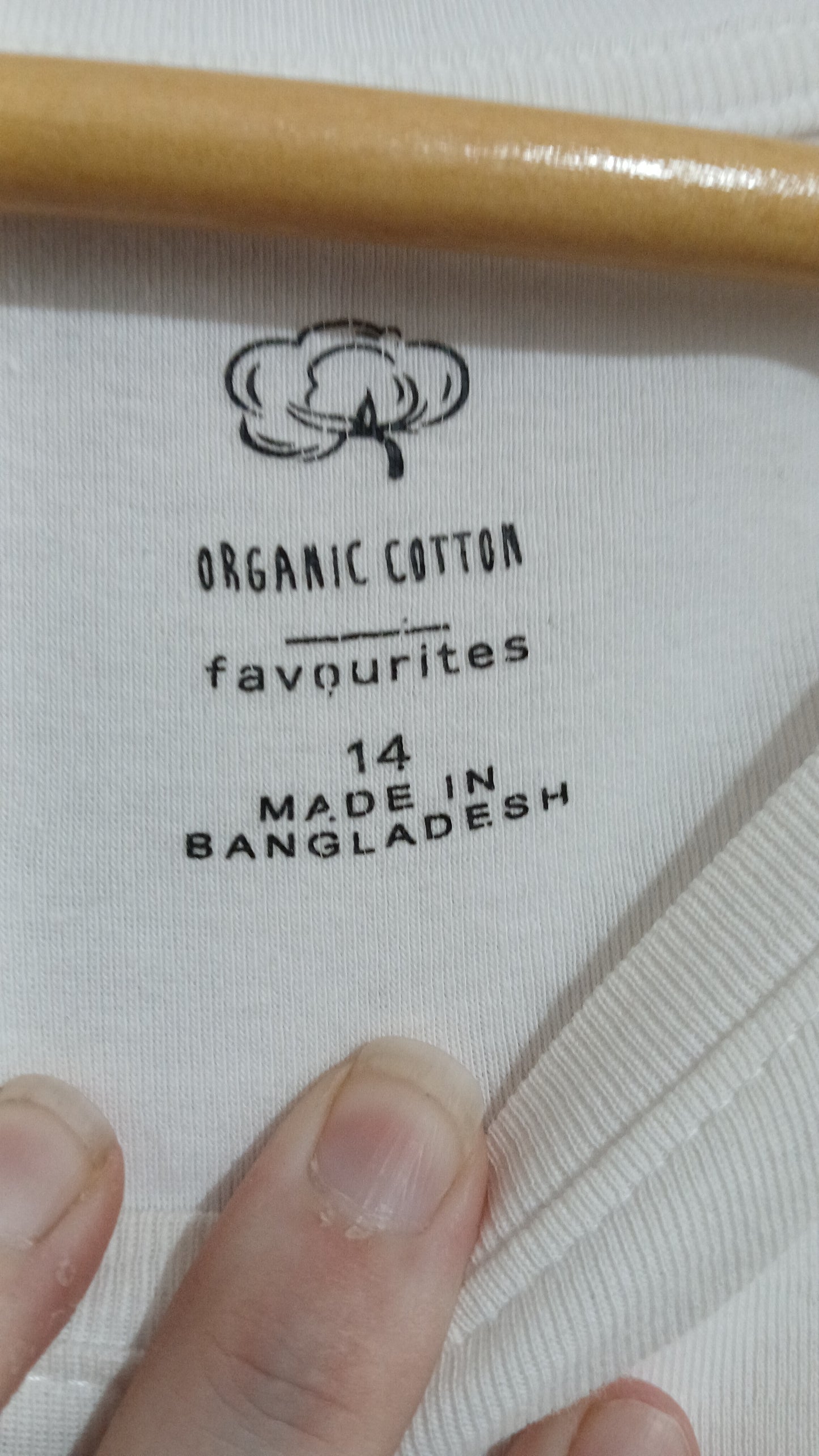 (14) Organic Cotton | White LS Shirt