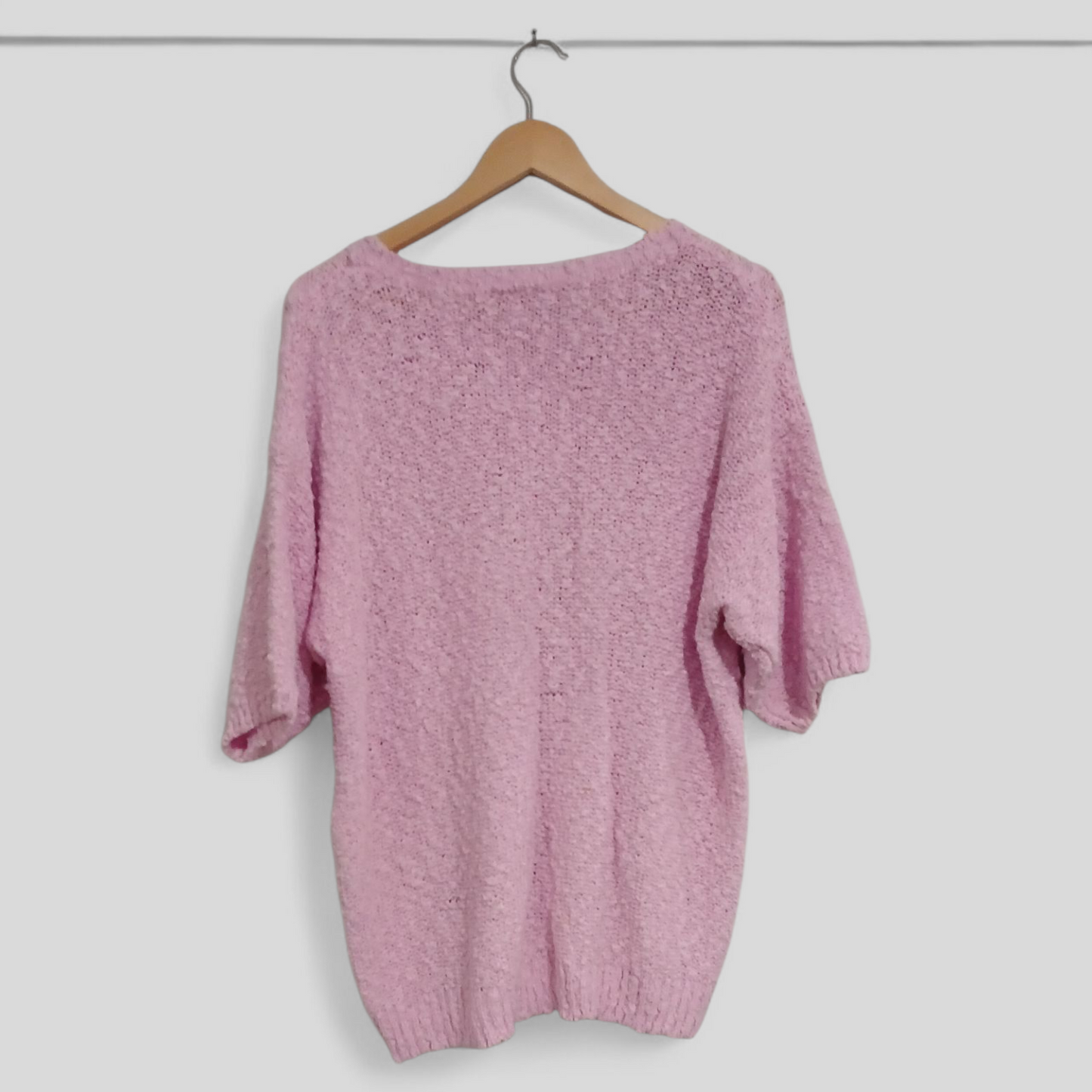 (L) Collections | Pink Knit Blouse