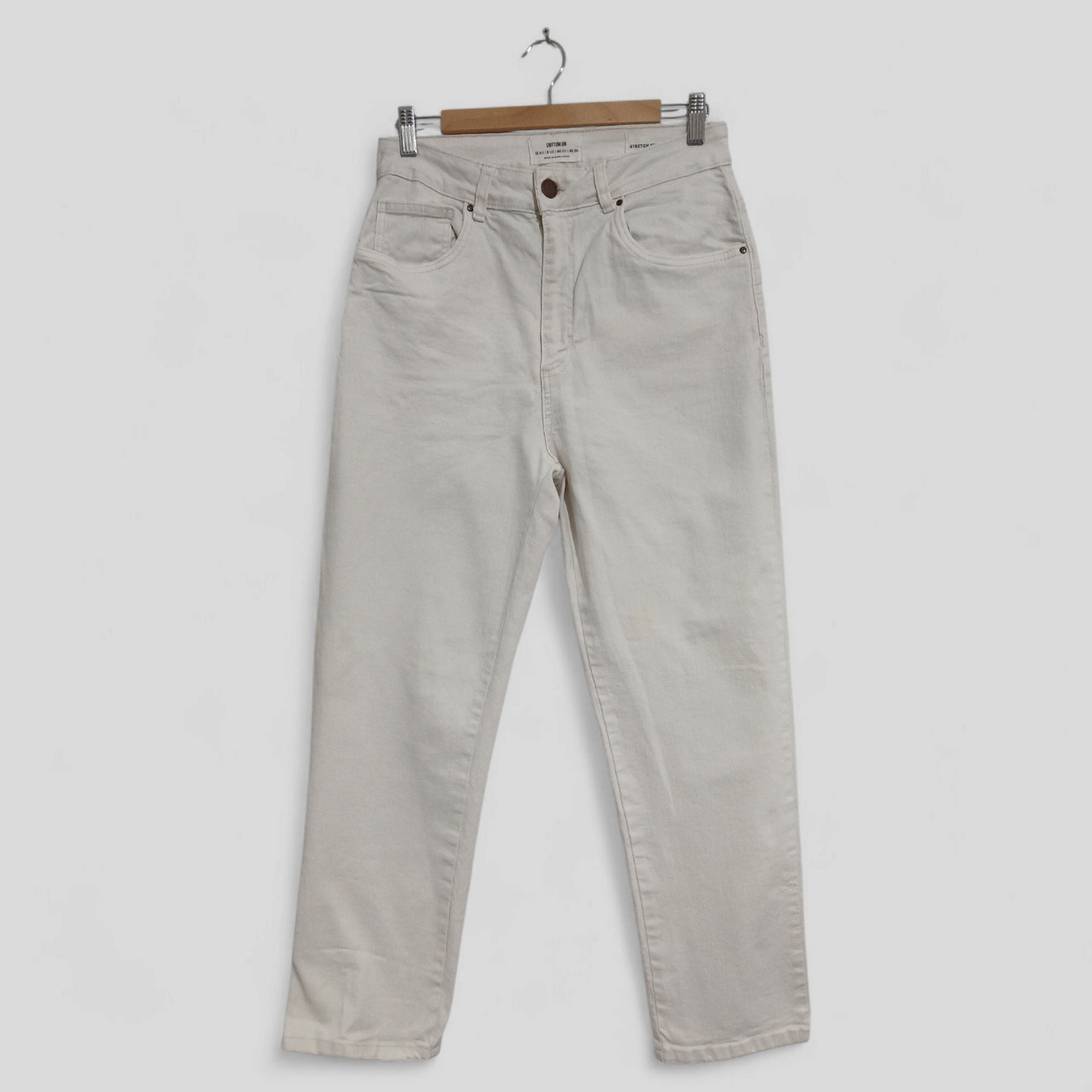 (12) Cotton On | White Jeans