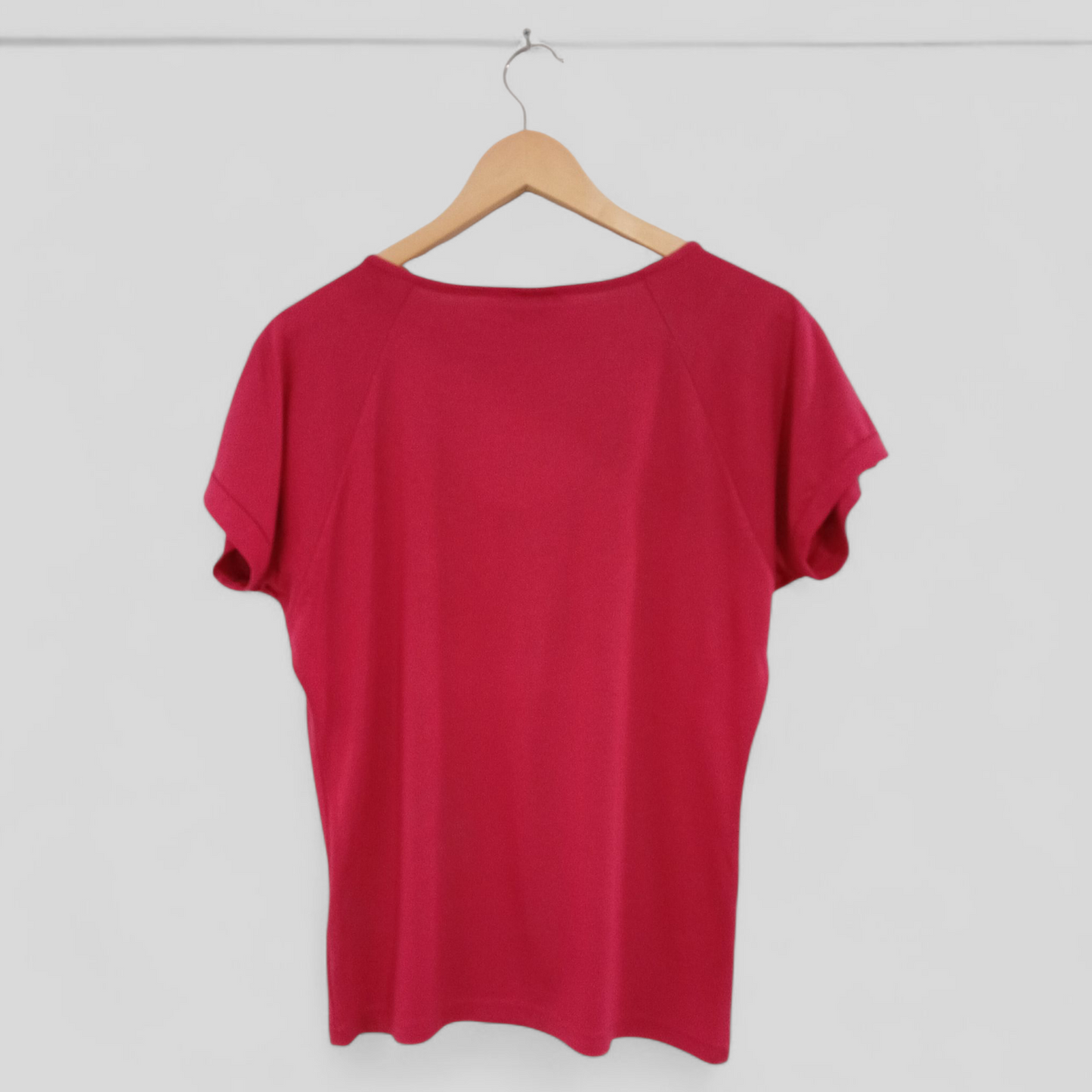 (S) Rockmans | Pink Cowl Neck Tee