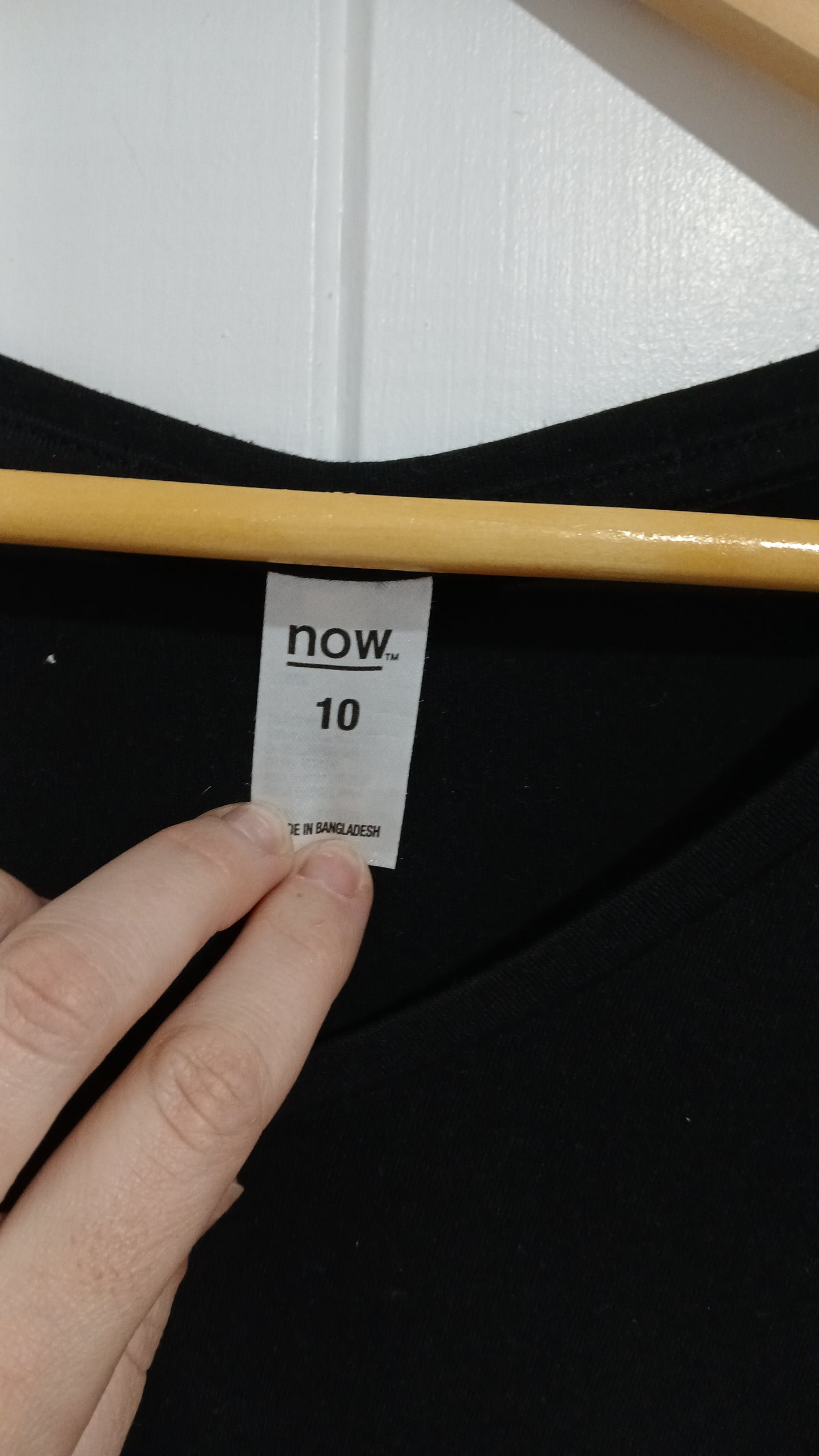 (10) Now | Black L/S Shirt