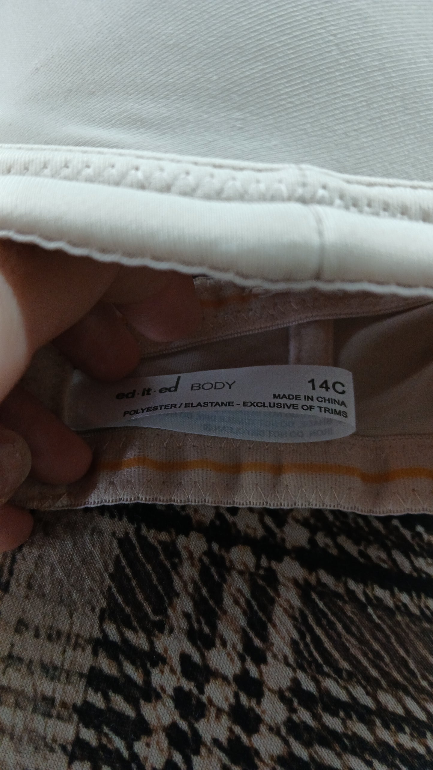 (14C) Edited | Beige Strapless Bra