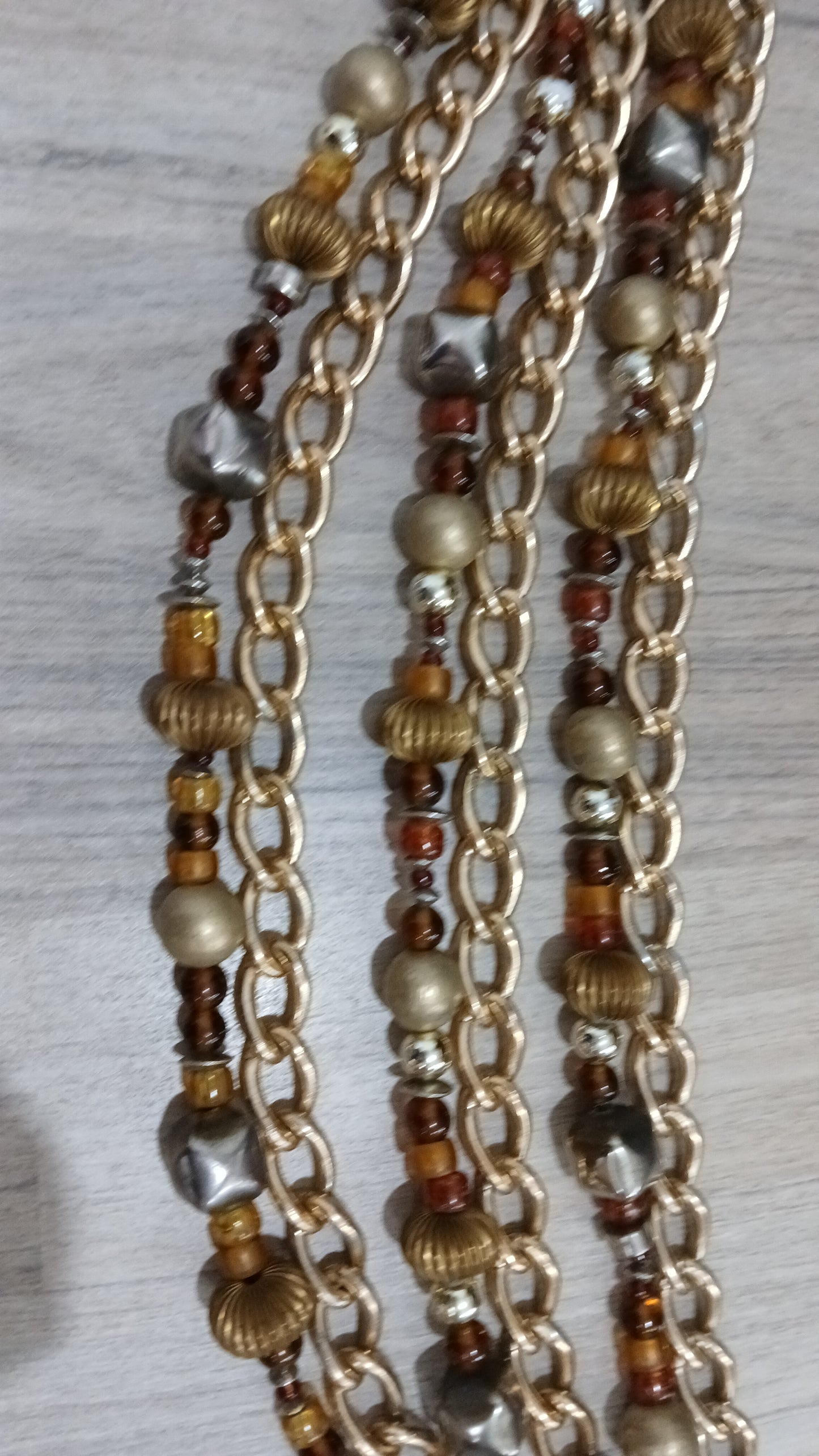 (XS-S) Beaded Chain Waist Belt