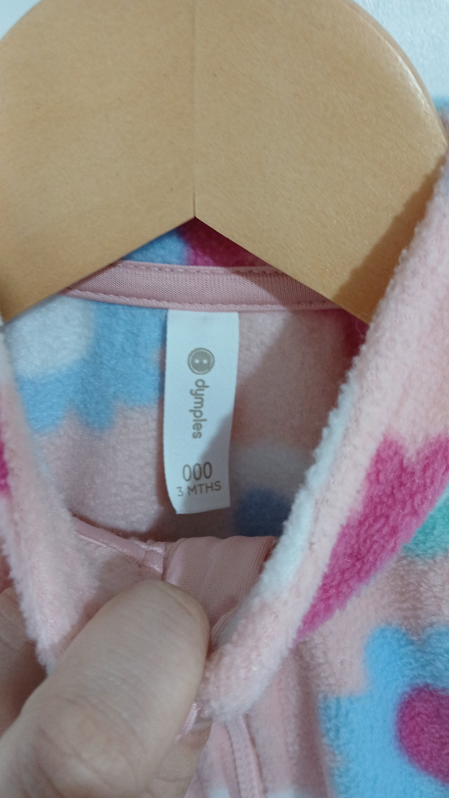 (000) Dymples | Fleece Jumper Flower
