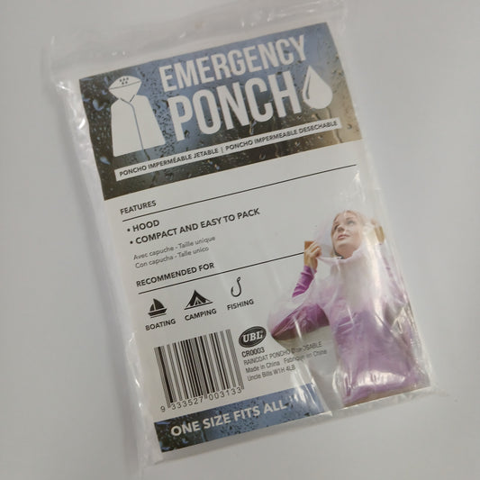 PONCHO CLEAR