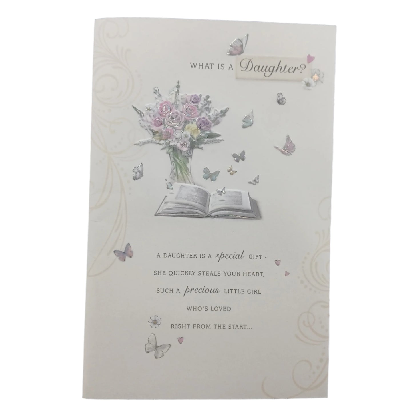 Birthday Card | Daughter/daughter word portraits