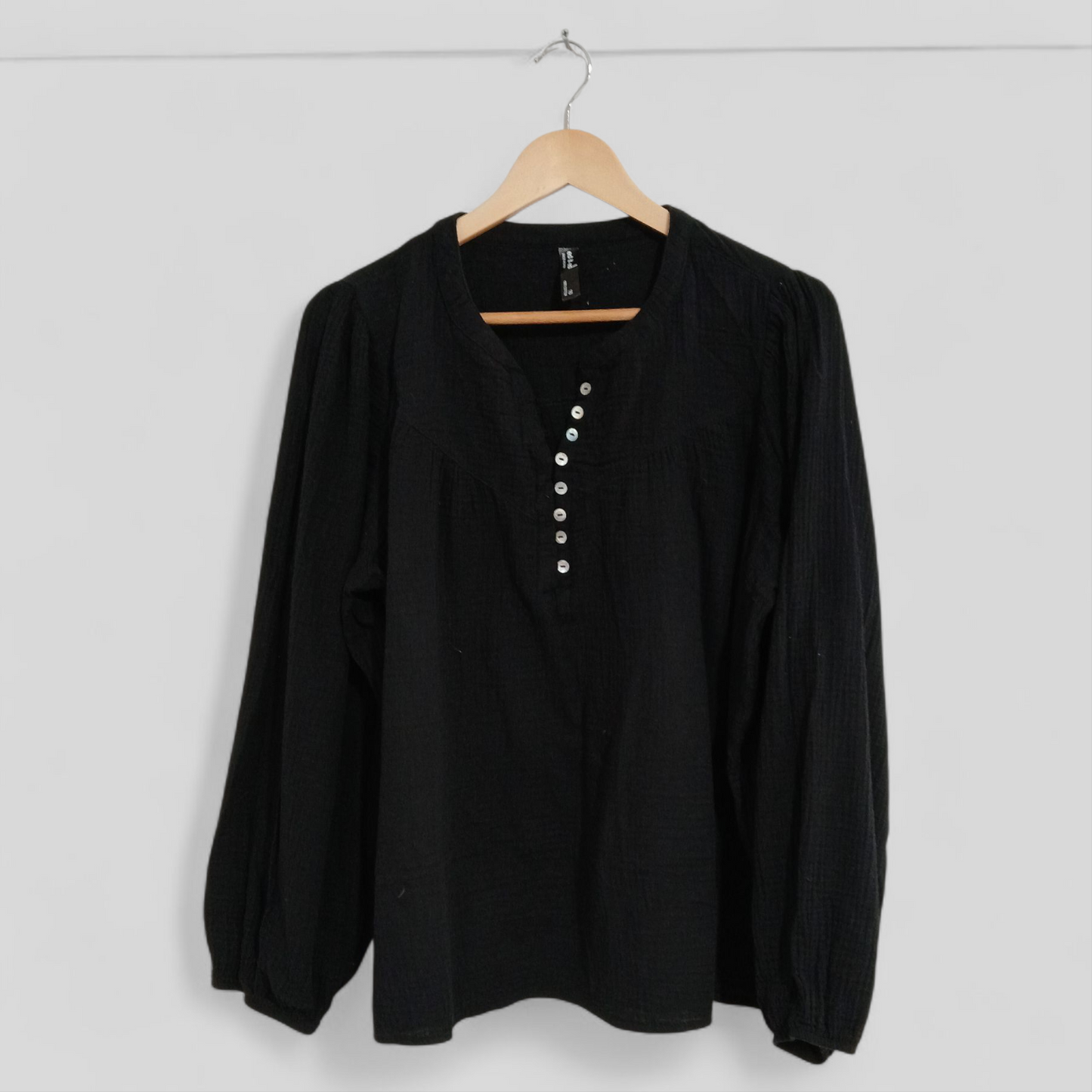 (16) Edited | Black Blouse