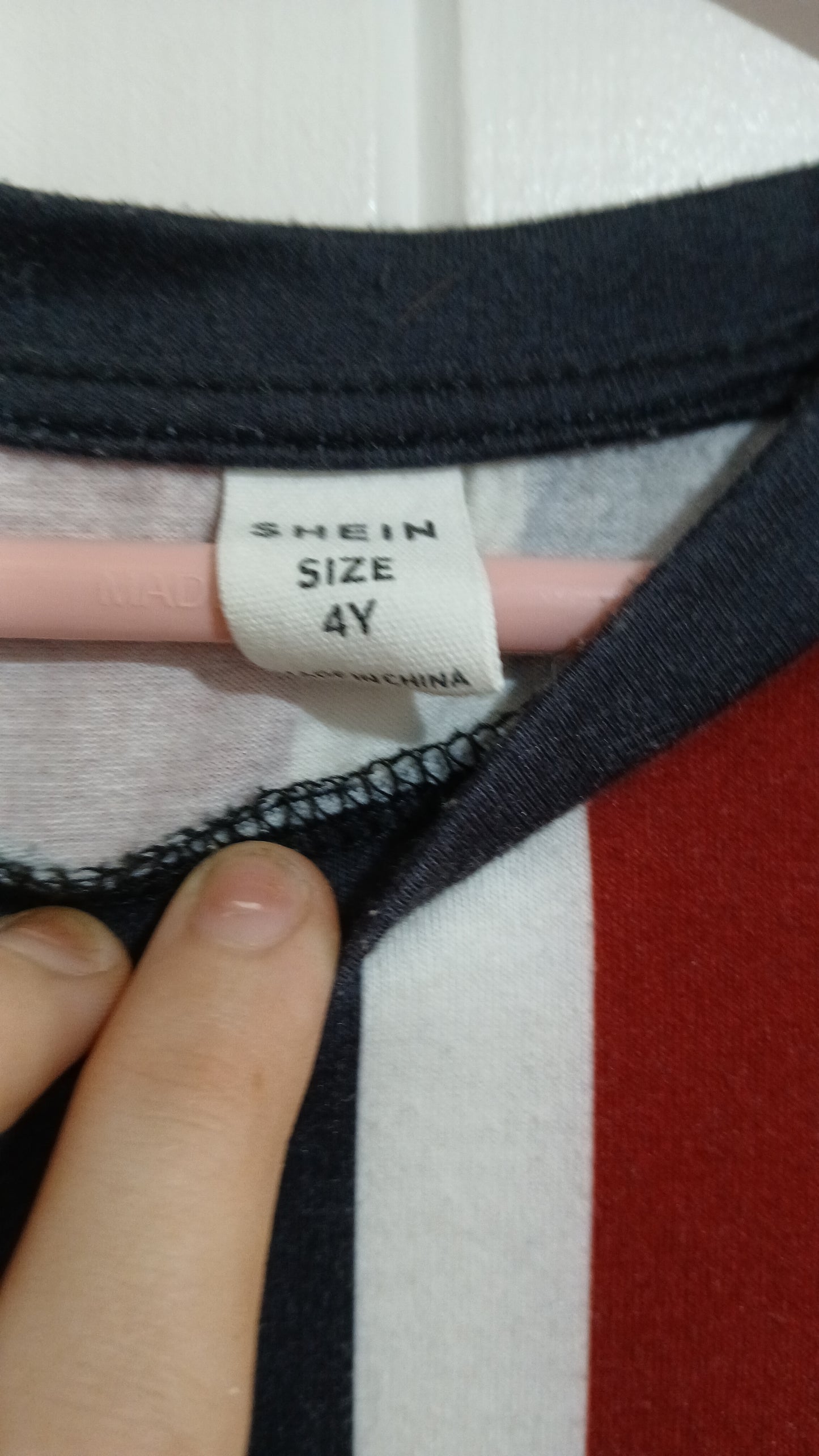 (4JNR) Shein | Striped Tee