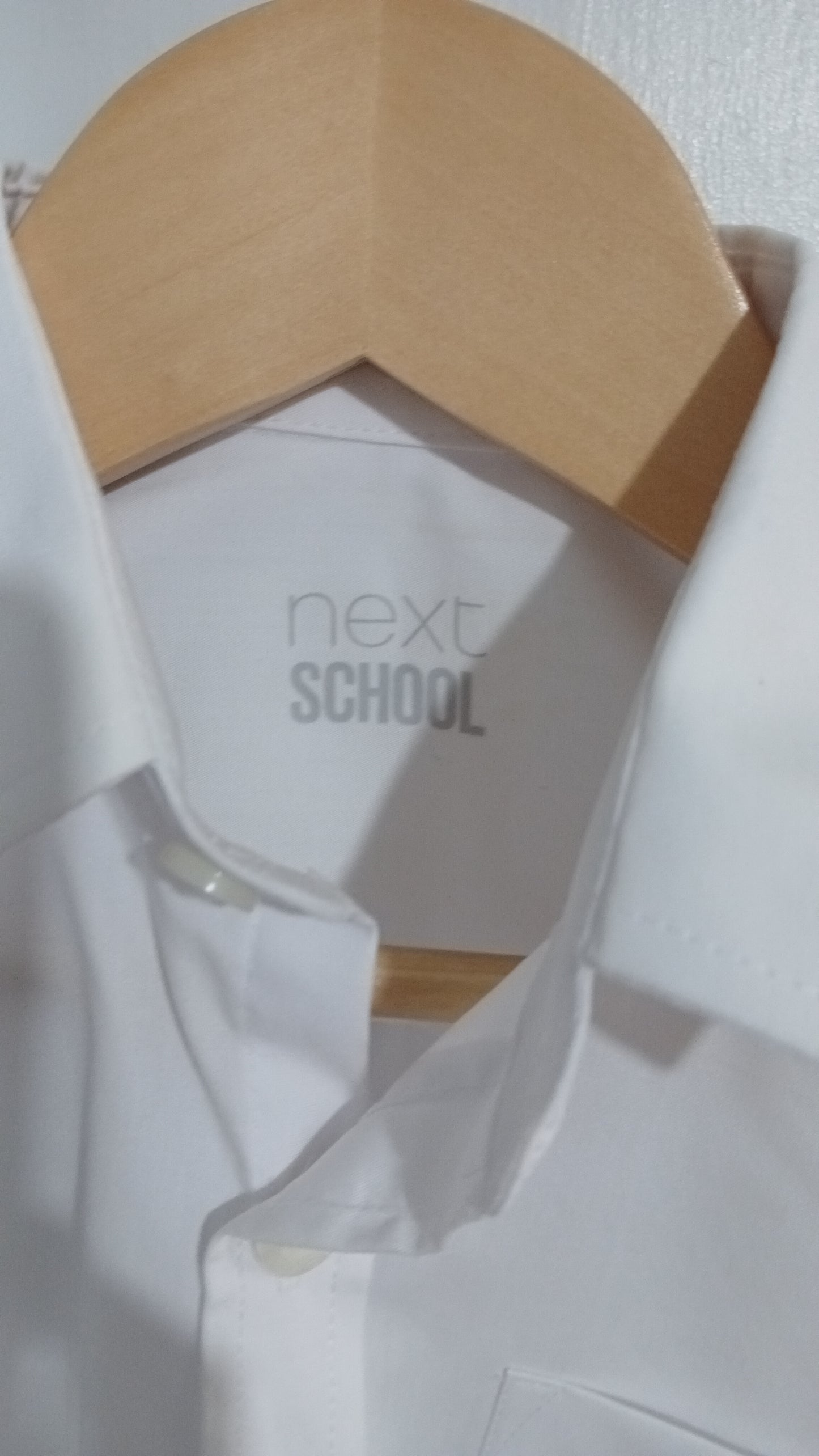 (6JNR) Next | White LS Shirt