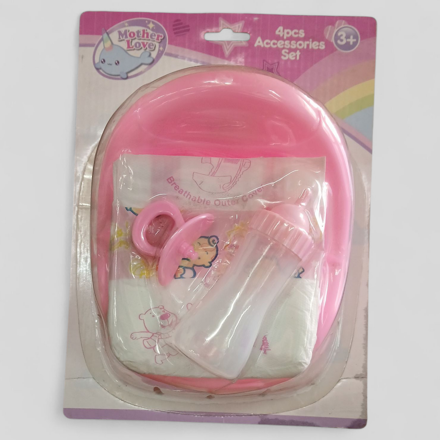 Mother Love 4pc Doll Potty Play Set