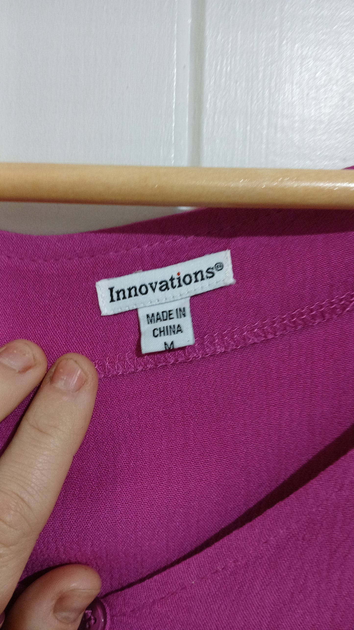 (M) Innovations | Fucshia Blouse