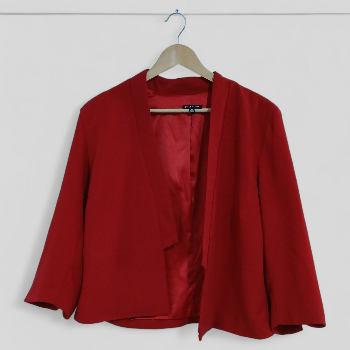 (XS-plus) City Chic | Red Blazer