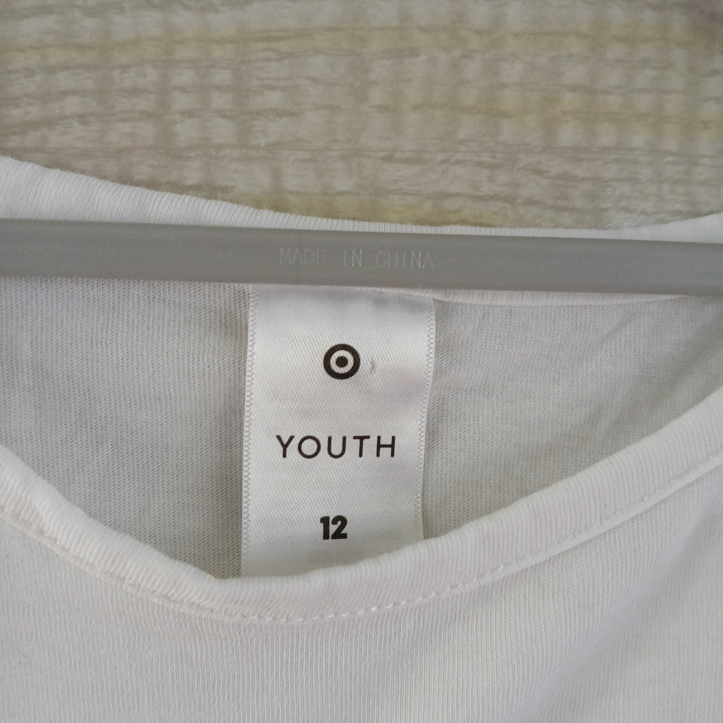 (12) Target | White Tee