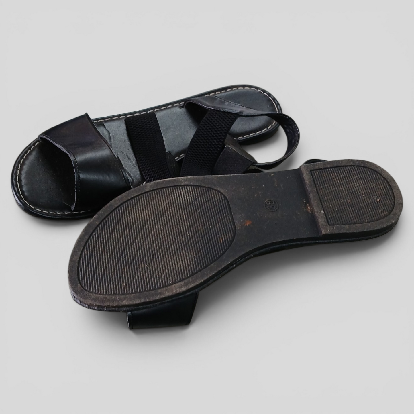 (38) Shein | Black Sandals