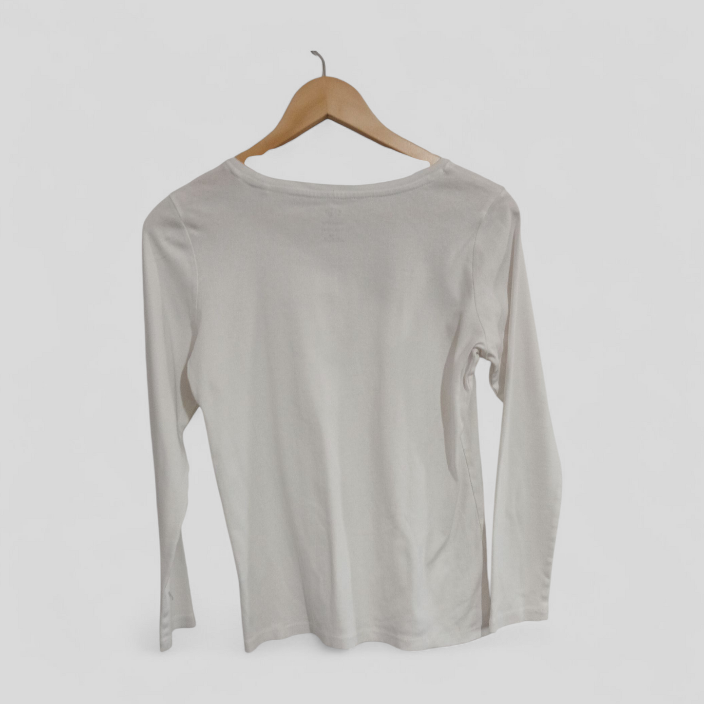 (14) Organic Cotton | White LS Shirt