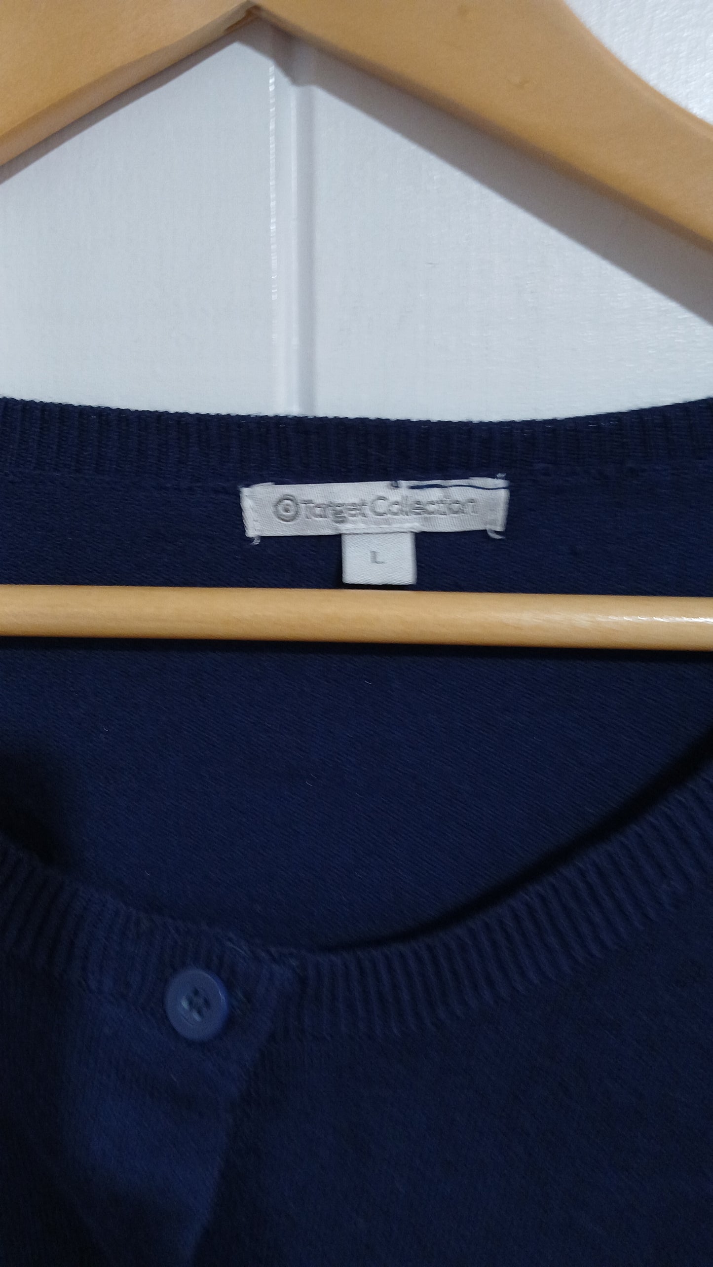 (L) Target | Navy Cardi