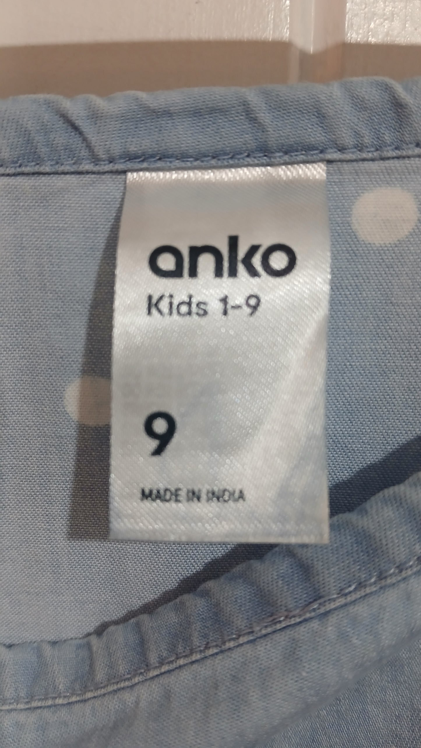 (9JNR) Anko | Blue Polka Dot Dress