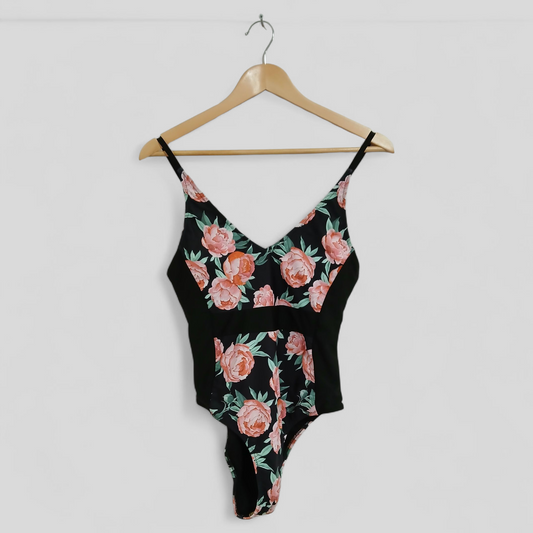 (L) Floral One Peice Swimmers