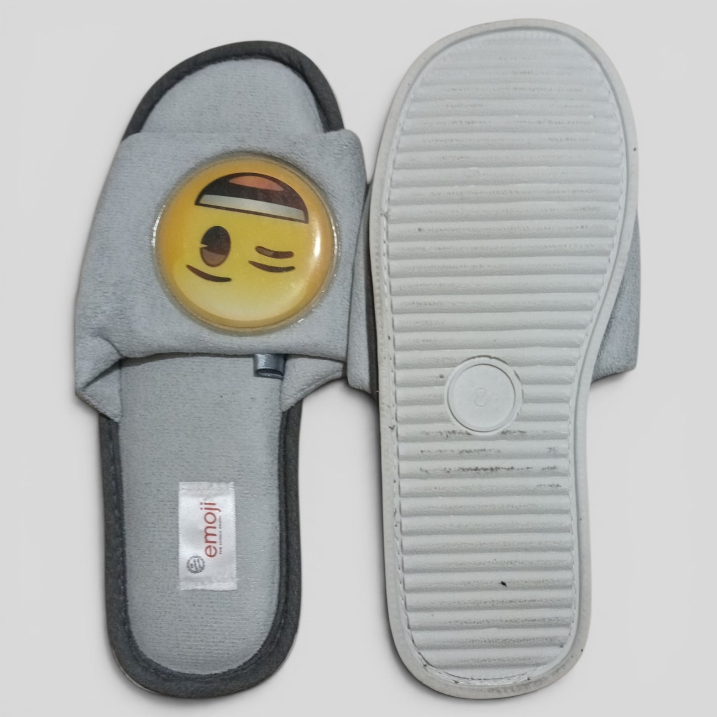 (8) Emoji | Wink Emoji Slippers