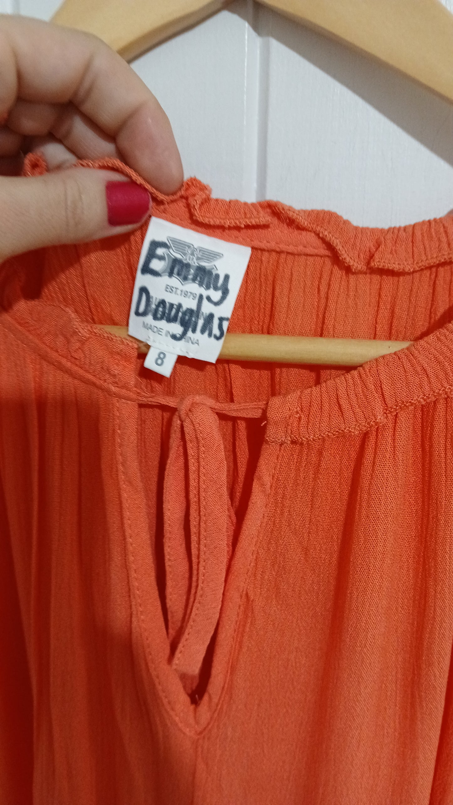 (8) Rivers | Orange Dress