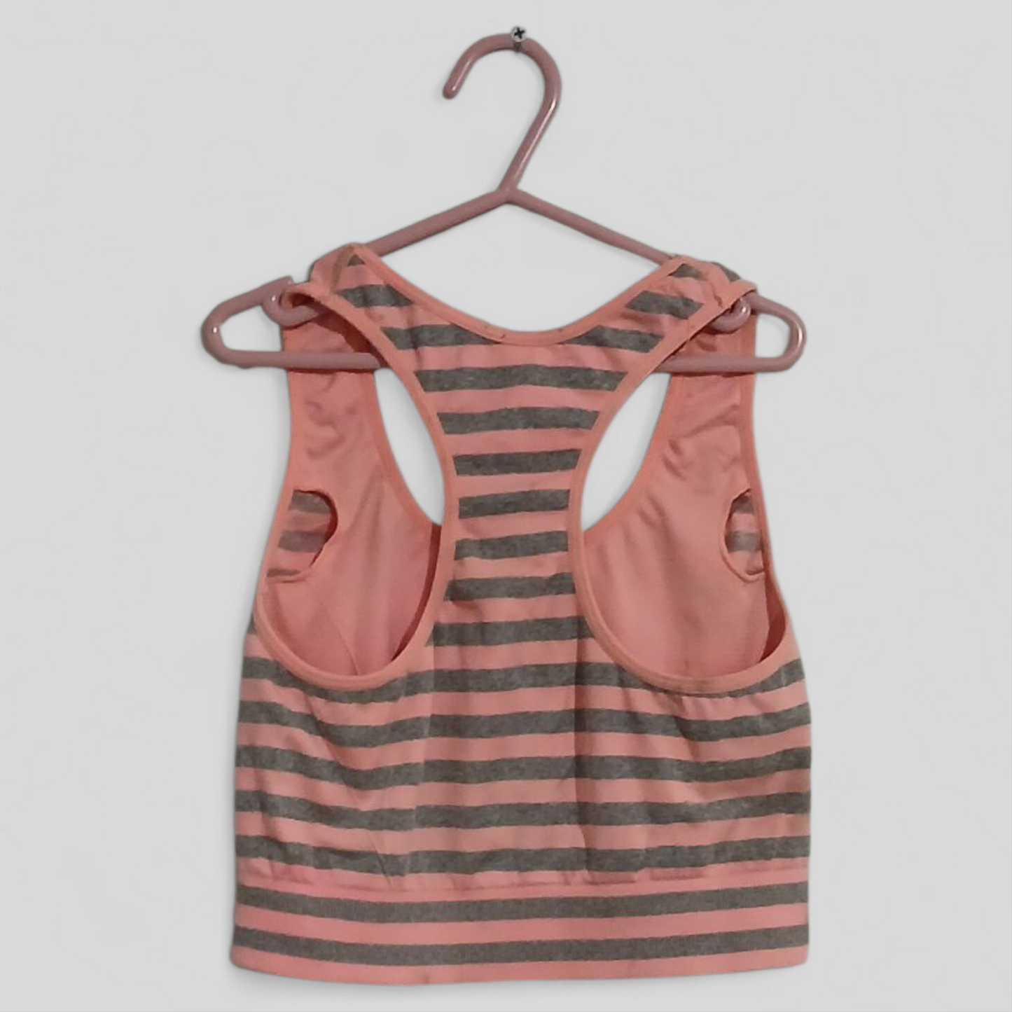 (14-16JNR) Striped Sports Crop